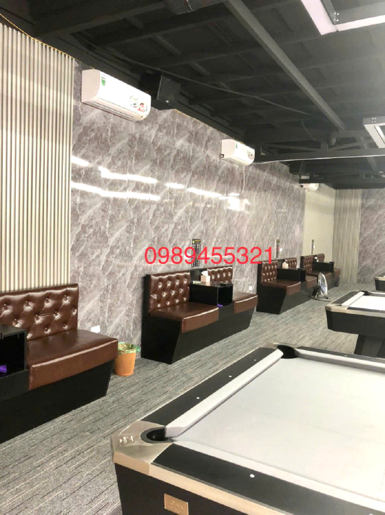 Bàn ghế quán Bida đẹp, giá rẻ tại Hà Nội 